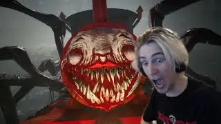 Xqc Plays NEW Survival Horror Game! | CHOO-CHOO Charles