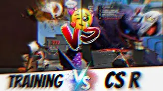 TRAINING GROUND VS CSR 😎|| FREE FIRE #classyfreefire #rex #dropoo #bunix