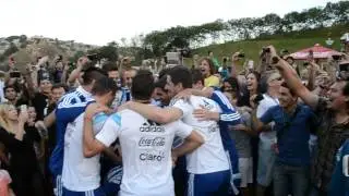LOS TOTORA - CON LA SELECCION EN BRASIL