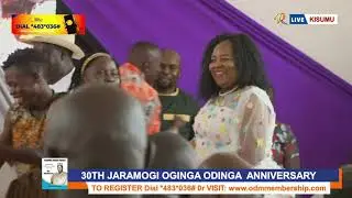 See how Raila, Ida Odinga wowed the crowd as Nyakusa group performs Oginga Odinga's favourite song