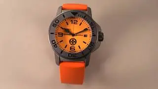 UNDONE Aqua Hazard &ndash; A Limited Edition Orange Diver Watch at 43mm