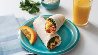 Shakshuka Scrambled Egg Wraps Recipe