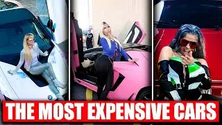 Top 5 Female Celebrities With the Most Expensive Cars in World