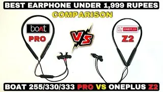 OnePlus Bullets Z2 ANC vs. boAt Rockerz Summit: Which Neckband is best Under 2000 Honest review 