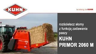 KUHN Primor 2060 M: rozściełacz słomy z funkcją zadawania paszy