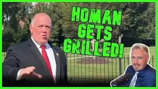 Tom Homan VISIBLY PANICS As Meidas Touch Reporter GRILLS HIM RUTHLESSLY | The Kyle Kulinski Show