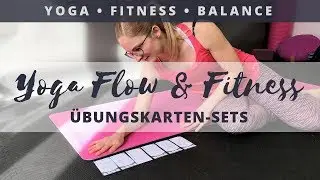 YOGA FLOW UND FITNESS &Uuml;bungskarten STARTNEXT | Fit&Balanced