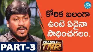 Actor Josh Ravi Exclusive Interview - Part #3 || Frankly With TNR