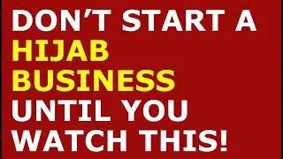 How to Start a Hijab Business | Free Hijab Business Plan Template Included