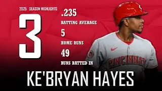 Ke'Bryan Hayes || 2025 Cincinnati Reds/Pittsburgh Pirates Highlights