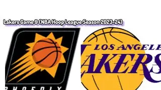 Rui & Christian led the way vs. Suns in CLOSE game (LAL VS PHX) NBA Hoop League Season 2023-24 GM 9