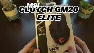 MSI clutch GM20 ELITE myszka gamingowa (UNBOXING)