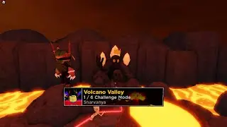 Volcano Valley Medium Solo Tower Heroes