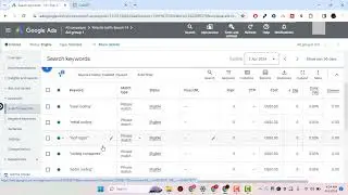 Change Keyword Match type in Google Ads Campaign