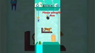 RESCUE CUT GAME (STAGE 106) SUPER GAME #SHORTS #GAMEPLAY