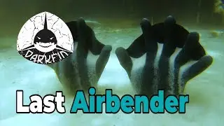 Darkfin Gloves Waterbending | Catching Water Drops
