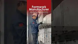 How aluminum formwork works #gowe #aluminumformwork #formwork #manufacturing #formworksystems