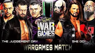 WWE 2K23 The Judgement Day vs The OC WAR GAMES MATCH