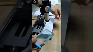 Refractive Index of glass slab using traveling microscope in bengali...physics practical #class12