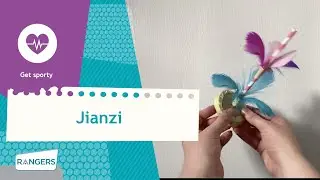 Jianzi - Get sporty | #AdventuresAtHome | #Rangers | #Girlguiding