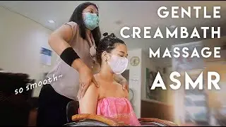 ASMR Good Night Sleep with Gentle Creambath Massage
