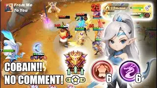 Combo Ini Kuat Banget Auto Hastag 1!! 6 Dauntless + Dragon Altar !!! - Magic Chess