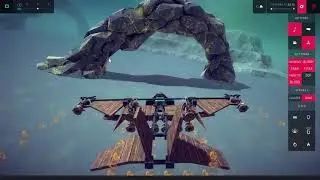 Besiege Mini-plane /w Steam thrusters (Vanilla)