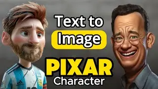Create Pixar Style Characters in SECONDS Like @BibleNutshells | Text to Image | #ai #pixar