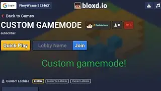 How to make a CUSTOM GAMEMODES in bloxd.io!