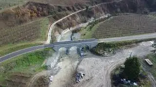 Consolidamento risanamento del ponte SP20 Km9+500, Marradi FI lavoro concluso 2