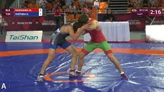 Qual. GR - 57 kg: M. MURASHKA (BLR) v. O. YURTADA (TUR)