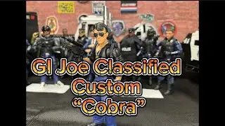 Gi Joe Classified Custom Cobra #gijoeclassified #actionfigure #outhousekustoms #custom #stallone