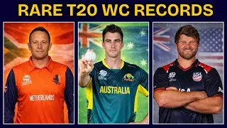 Rare T20 World Cup Records | Two-Team Players & Hat-Tricks