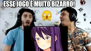REACT O EPISÓDIO MAIS BIZARRO! - Doki Doki Literature Club (Kleberiano Games)