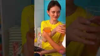 Sweet Moments of Sharing 🍹💖#shorts #funny