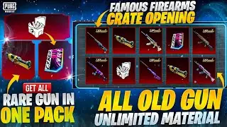 Suber Week Famous & Rare Guns Skins | Fasool Crate Opening | PUBGM