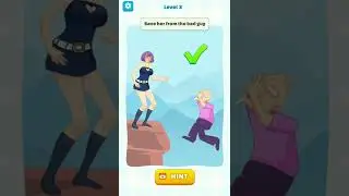 brain rush thinking puzzle Level-3 New Gameplay Android,iOS #shorts #gaming #brain #rush #puzzle