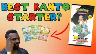 Pok&eacute;mon 25th Anniversary: KANTO First Partner Pack! #pokemon booster packs! Large pokemon cards!