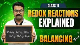 Redox reaction balancing by oxidation number method