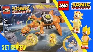 LEGO Sonic super Shadow vs Biolizard set review 77003
