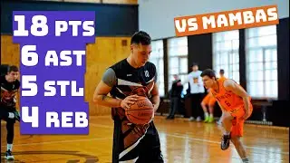 Ilya Egorov 5 Three Pointers 18 PTS, 6 AST, 5 STL, 4 REB Highlights VS MAMBAS 12.02.23