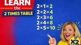 Learn the 2 Times Table | Easy 2x Tables for Kids | Primary Maths