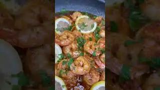 MAKE THIS LEMON GARLIC SHRIMP ‼️🤤