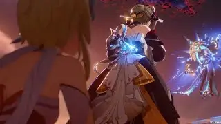 Dottore Kills Sendrone || Dottore vs Sendrone Fight Cutscene Luna IV Genshin Impact 6.3