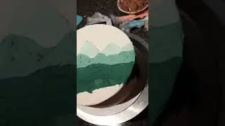Cake decorating, bike theme cake, bike cake, mountain cake, how to, cake video