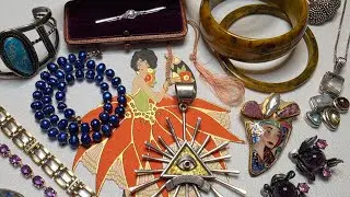UNBOXING OUR MUST SEE VINTAGE JEWELRY PREVIEW for LIVE SALE on November 11th at 7pm EST 
