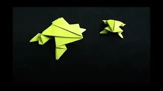 Jumping Frog easy to make | Creatoscape