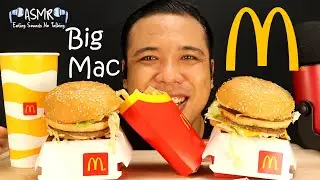 ASMR BIG MAC, McDonals Indonesia [ Eating Sound/No Talking ]