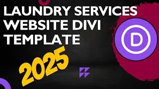Laundry Services website templates with Divi