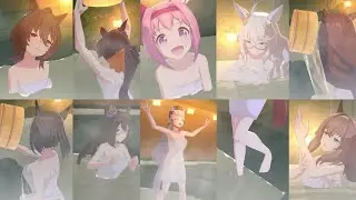 All Characters Hot Spring Event in Uma Musume